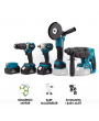 Beşli Set MK350 (Power Bank Led 13mm Ç.Mandren+S.Sıkma+Ş.Spral+Ş.Hilti)