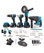 Beşli Set MK350 (Power Bank Led 13mm Ç.Mandren+S.Sıkma+Ş.Spral+Ş.Hilti)