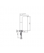 Newarc Aqua Çanak Tipi Lavabo Bataryası Beyaz 941001W