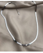 Çelik İtalyan Kolye Silver 45 cm